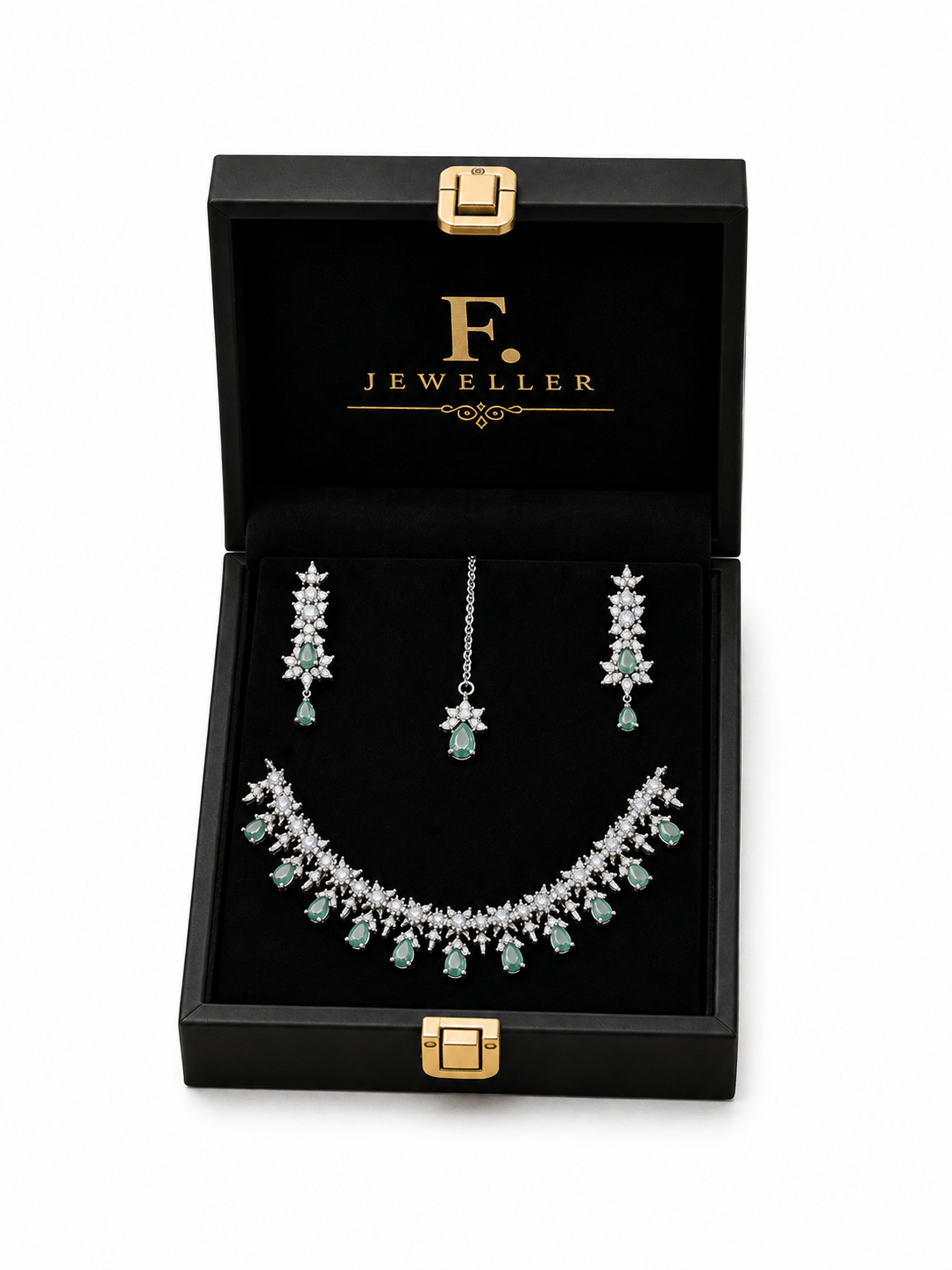 American Diamond Necklace Set