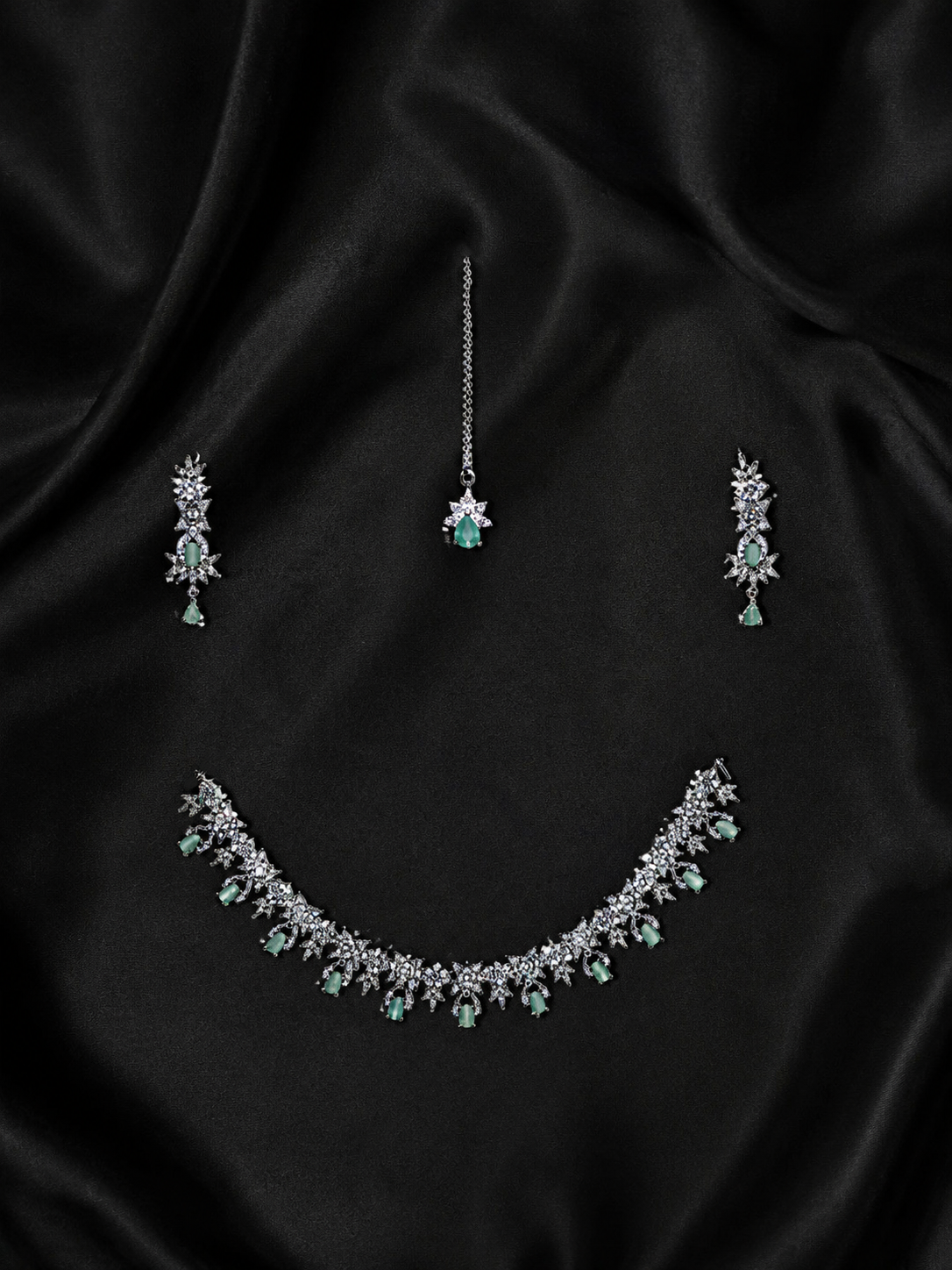 Amrican Diamond Neckless Set