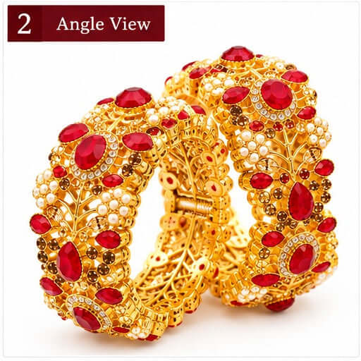 Premium Gold Bangles set