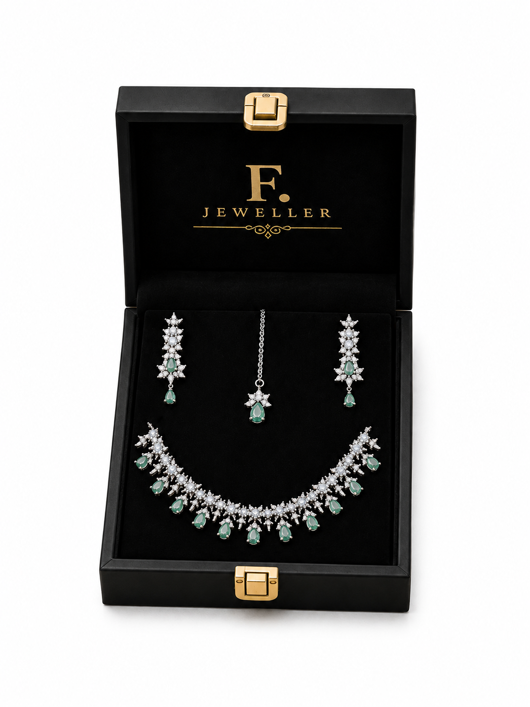 Amrican Diamond Neckless Set