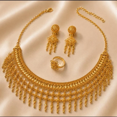 Fringe Necklace Jewelry