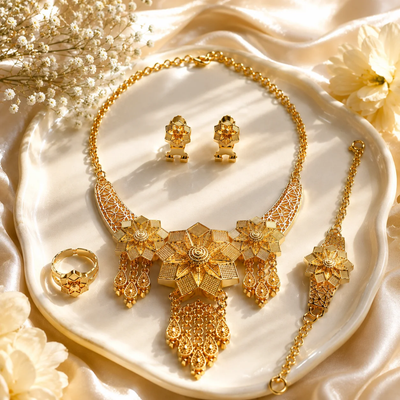 Necklace & Earrings